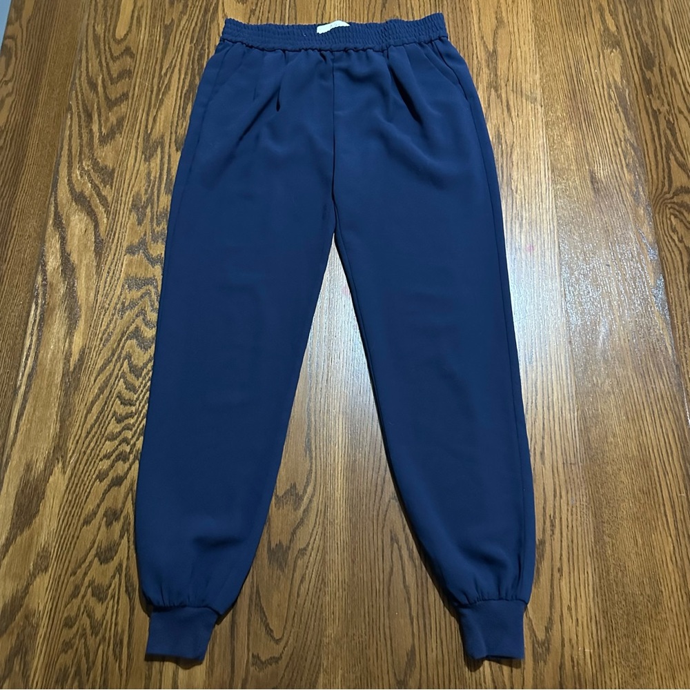 JOIE women’s navy blue‎ joggers size XL
